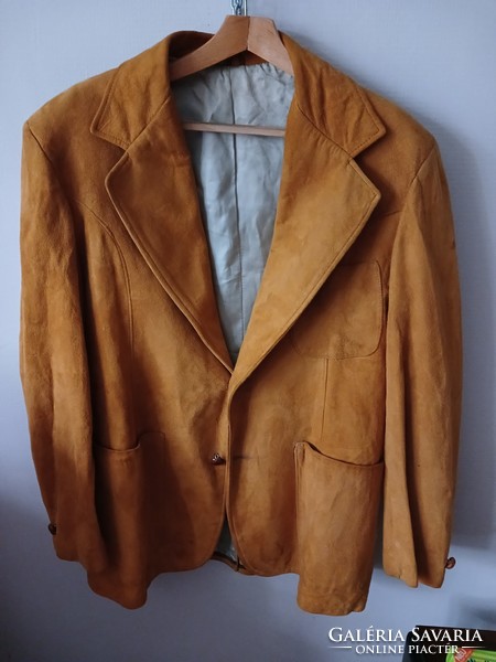 Deer leather ffi jacket