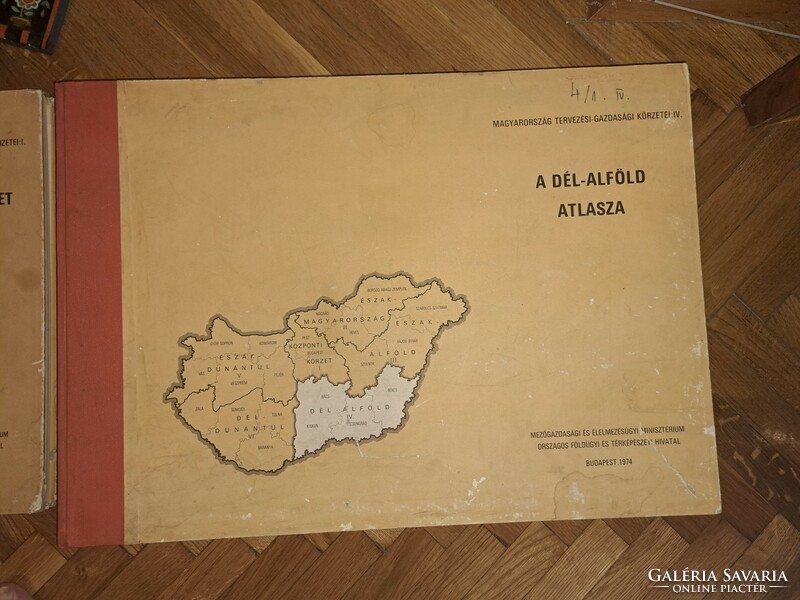 Planning and economic districts of Hungary t southern lowland extra 930-copy 1974
