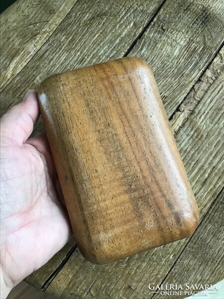 Antik fa szivartartó doboz