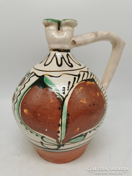 Painted folk jug