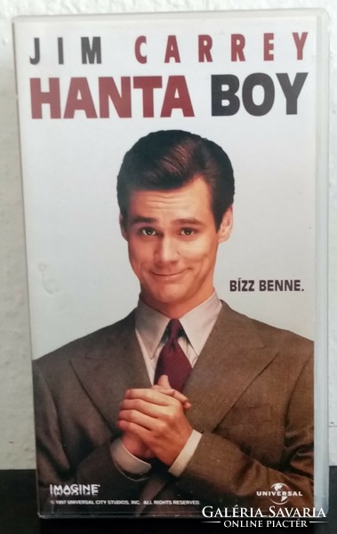 Jim Carrey - Hanta Boy - VHS - kazetta eladó