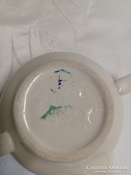 Antique porcelain nursing cup