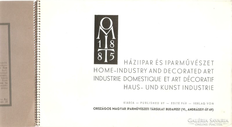 Home industry and applied arts 1929