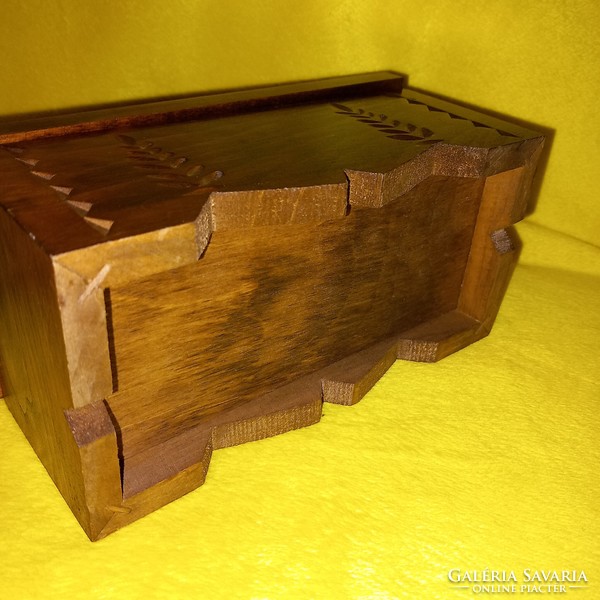 Handmade wooden chest, jewelry holder, storage box.