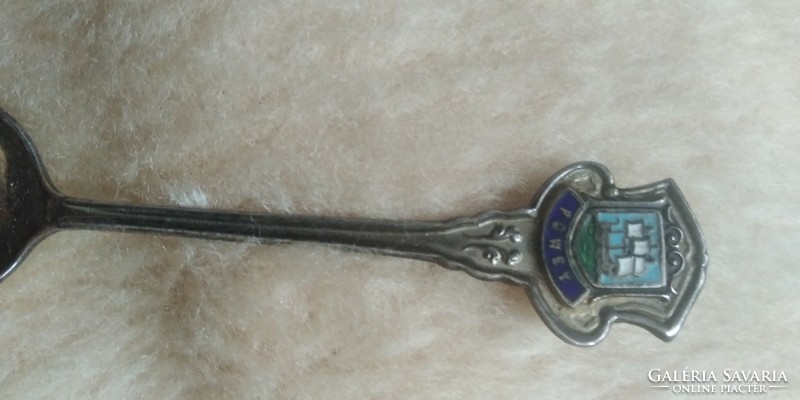 Fowey commemorative spoon