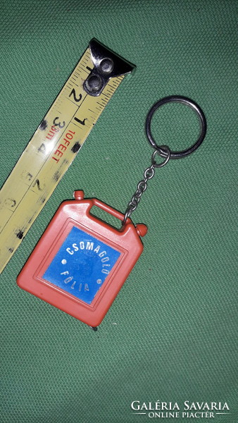 Retro traffic goods advertising plastic company key ring budaplast according to the pictures
