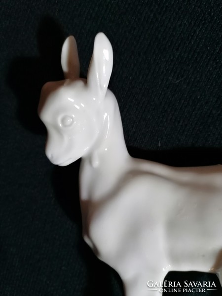 Porcelain donkey, volkstedt