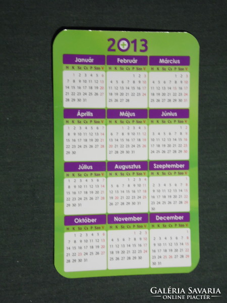Card calendar, sipo pharmacy, Pécs, 2013, (3)