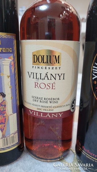 Villány wine selection