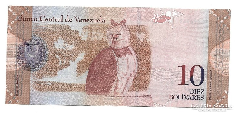 Venezuela 10 bolivars 2011,