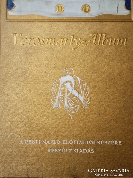 Rrr!!! 1903-Lándor- vörösmarty album for subscribers of the Pest diary-zichy mihály!!! -Restored