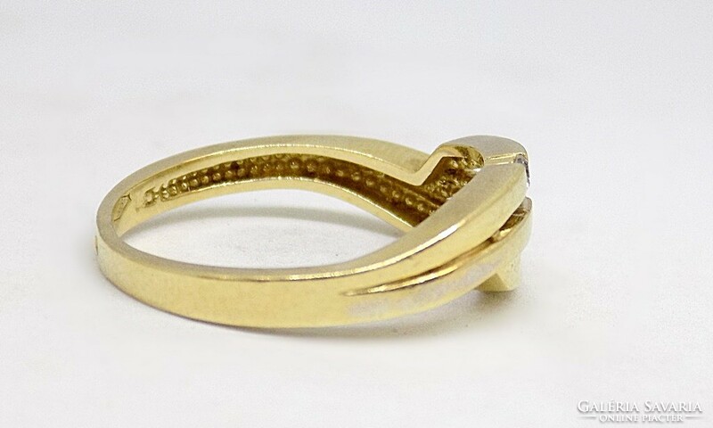 Köves arany gyűrű (ZAL-Au114494)