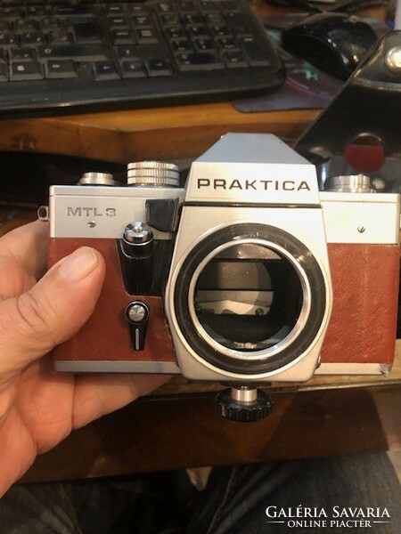 Practica mtl 3 cameras, only the basic machine, working rare.
