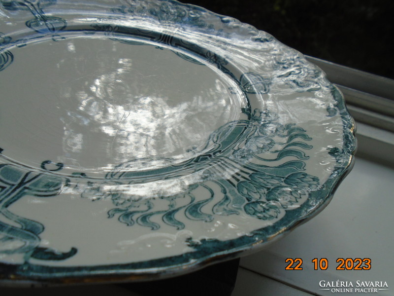 A special, stylish, Edwardian art nouveau English bowl crown devon marked 