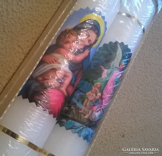 Holy image candles