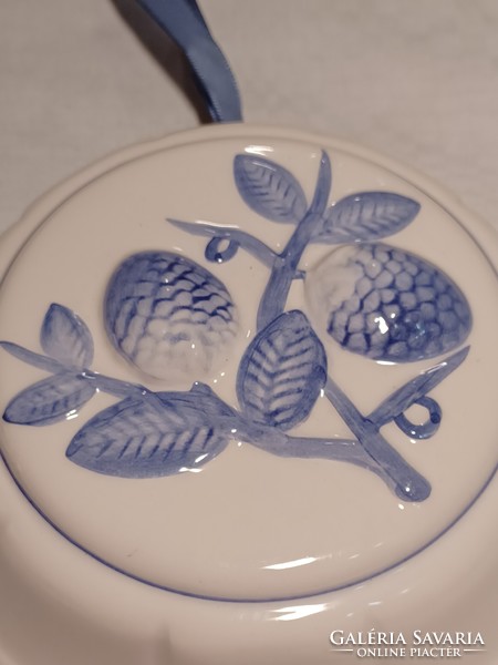 Glazed ceramic baking tin