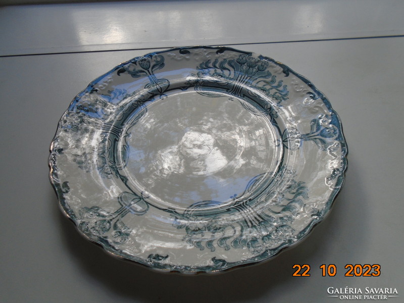 A special, stylish, Edwardian art nouveau English bowl crown devon marked 