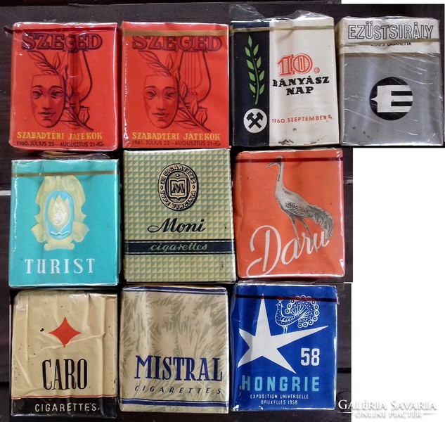 Old Hungarian cigarettes - piece by piece!
