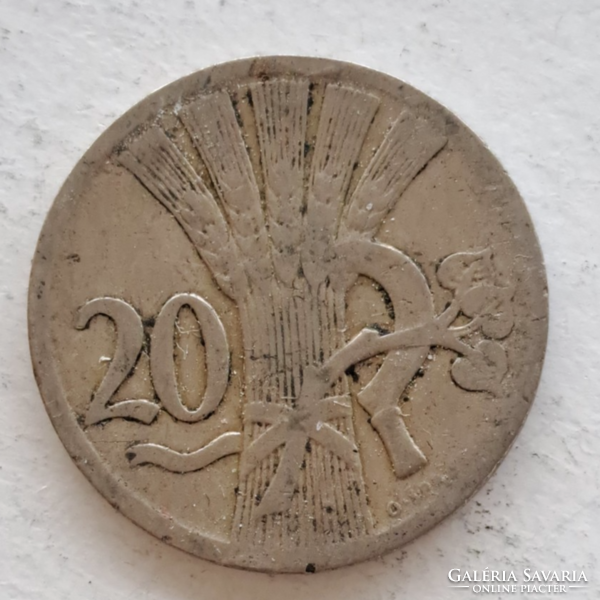1927. 20 Haller Czechoslovakia (12)