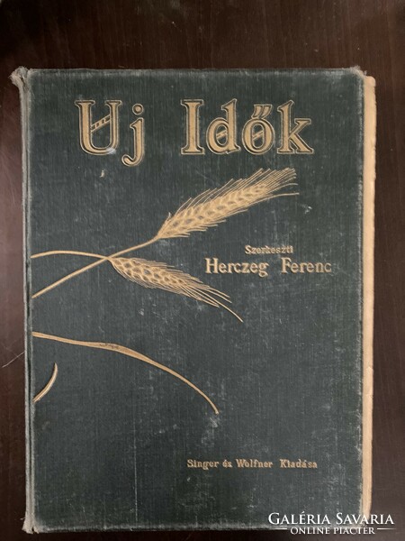 Herczeg Ferenc: Új idők I. - II. kötet (1940)