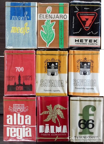 Old Hungarian cigarettes - piece by piece!