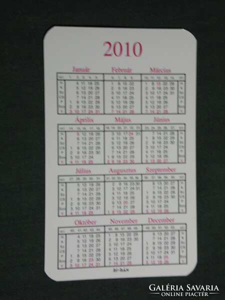 Card calendar, dr floor, carpet pvc parquet store, Pécs, 2010, (3)