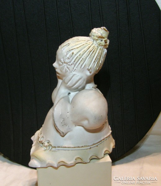 Éva Kovács ceramic figure - 16 cm