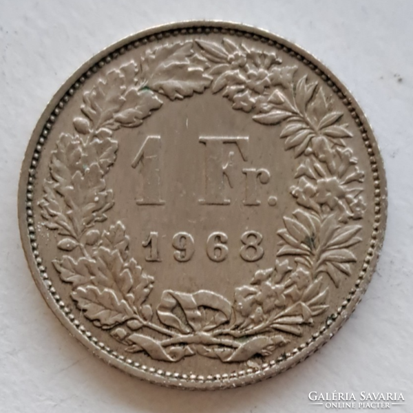 1981. 1 Franc Switzerland (4)