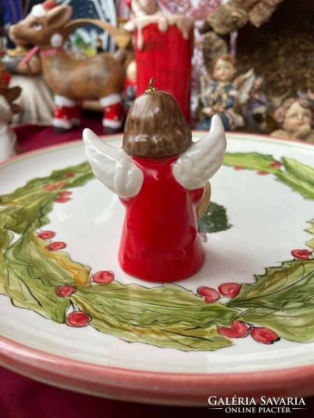 Beautiful goebel angel bell angel year 1982 nipp christmas festive holiday christmas