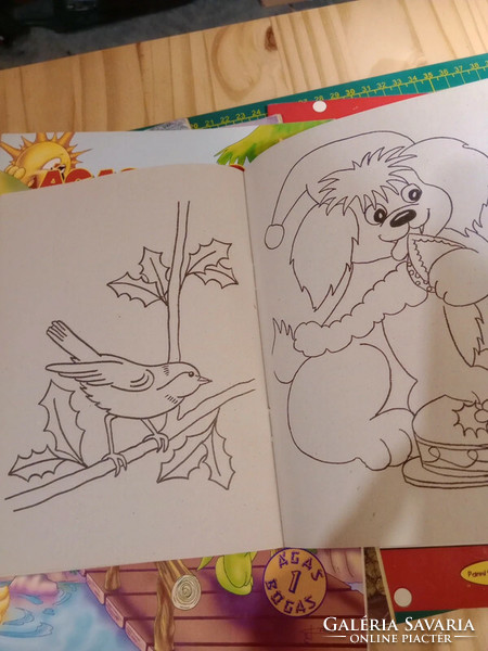 Roaming, Bugs and Bugs and Christmas coloring pack