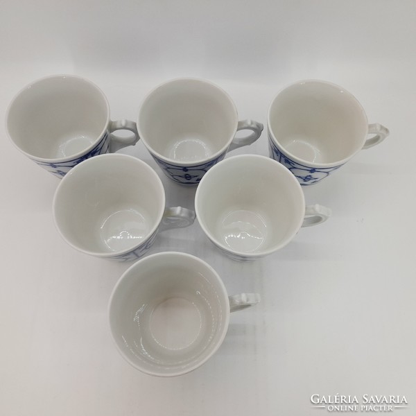 Jäger Eisenberg német porcelán csészék, kávés, teás, 6 db egyben