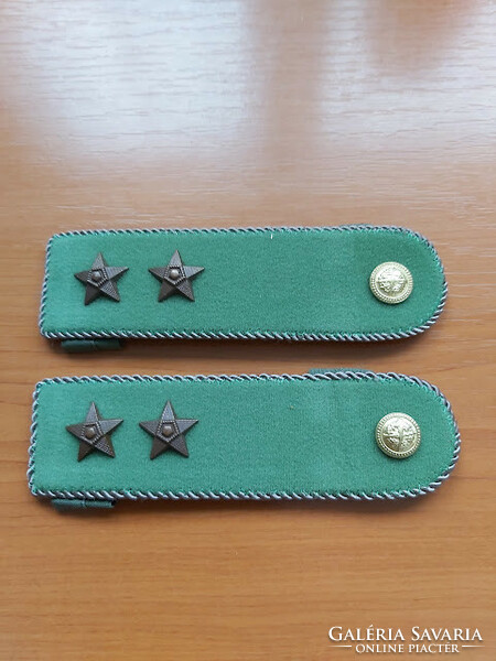 Mn border guard first lieutenant rank for trainee with brown star #