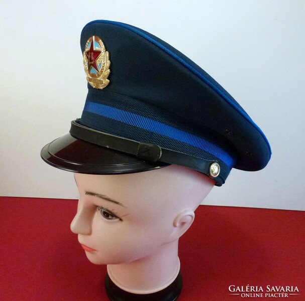 Chinese military aviator plate cap. In very nice condition