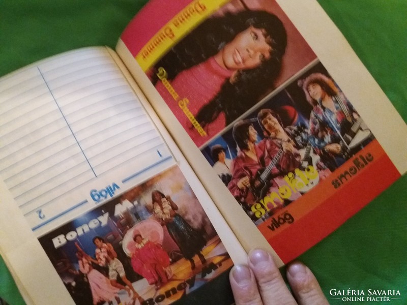 1980. Világ Ifjúsága - POP ZSEBKÖNYV  kazettaborító mellékletekkel a képek szerinti a képek szerint