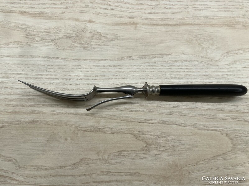 French meat fork and slicing knife