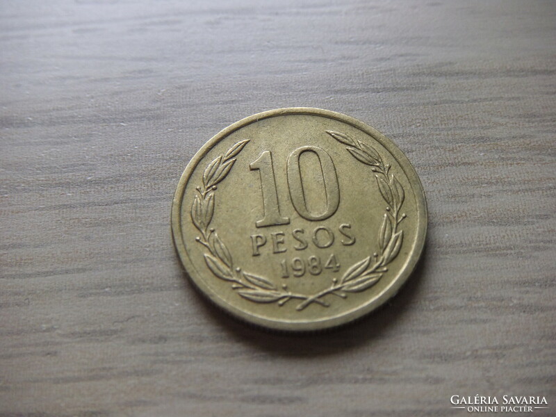 10 Pesos 1984 Chile
