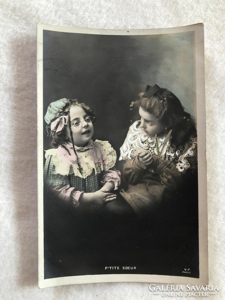 Antik, régi hosszúcímzéses képeslap - 1904                                -7.