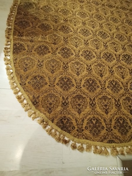 Velvet brocade tablecloth - in high-class milieu/ large size - reserved