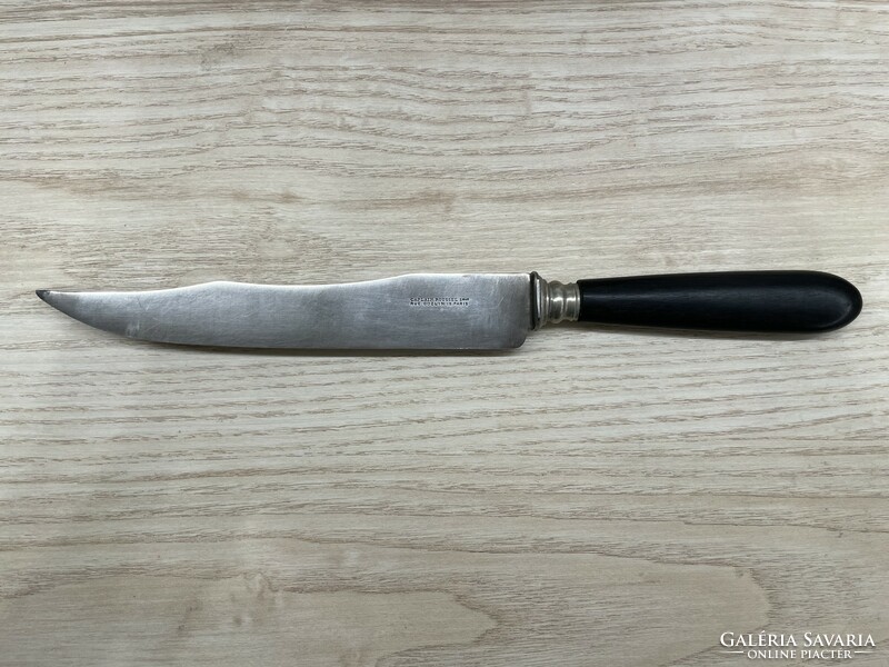 French meat fork and slicing knife