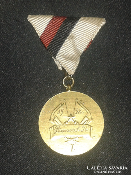 Cancer age sports medal/award 1952 (with original ribbon)