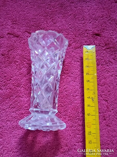 Small crystal vase