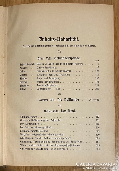 Die frau als hausärztin - German antique medical book (dr. Med. Anna fisher-dückelmann)