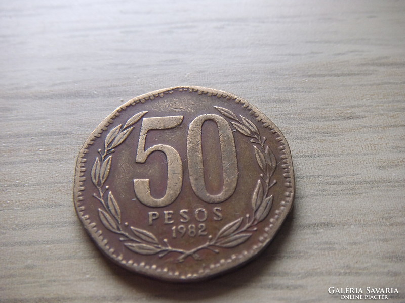 50 Peso 1982  Chile