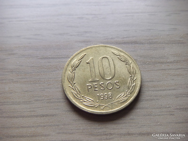 10 Pesos 1998 Chile