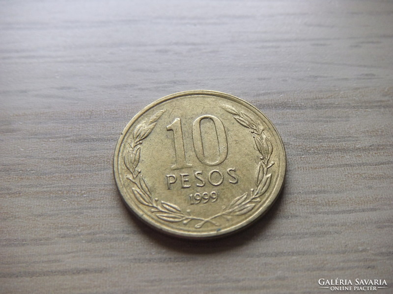 10 Peso 1999  Chile