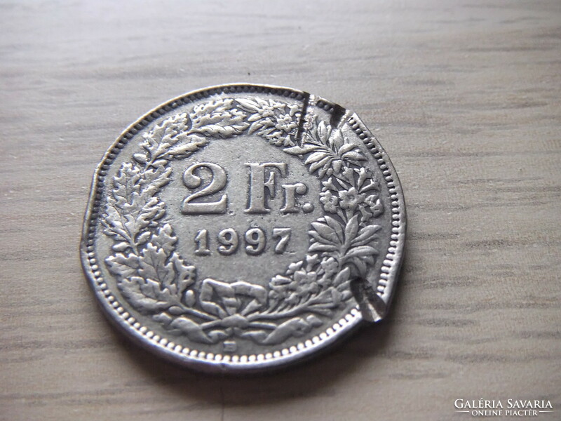 2 Francs 1997 Switzerland