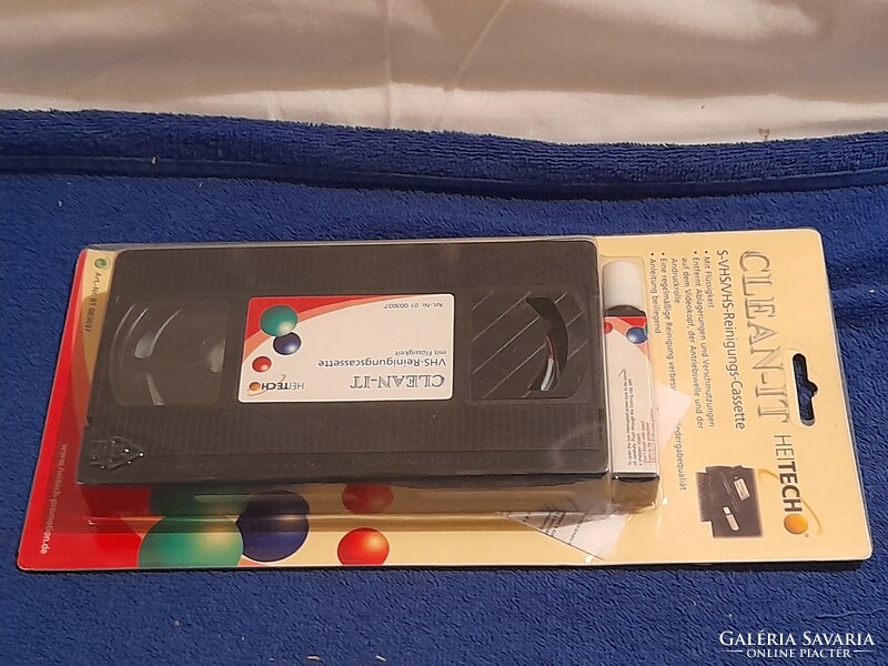 Bontatlan VHS tisztító kazetta