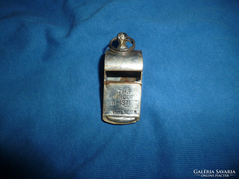 Old metal whistle