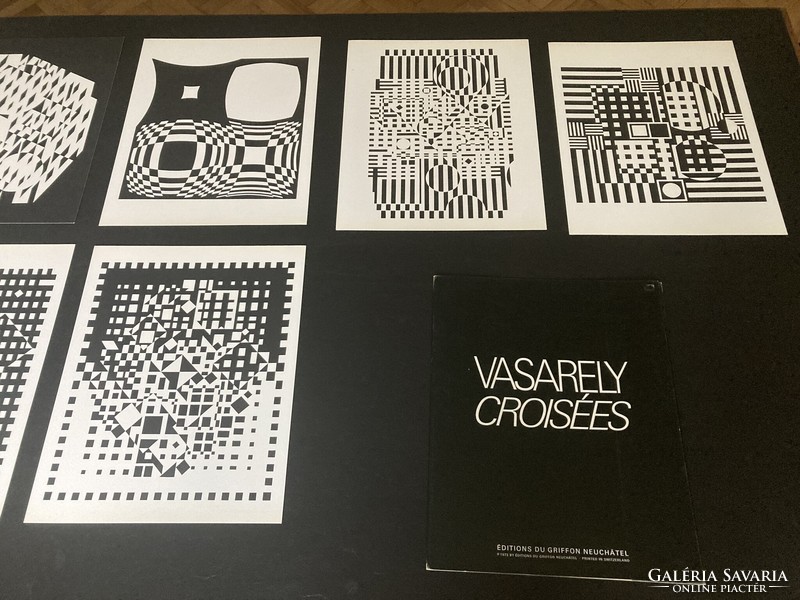 Vasarely 39 prints 1973