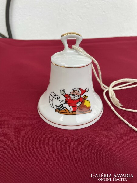 Beautiful porcelain pirken-hammer bell Christmas festive holiday Christmas